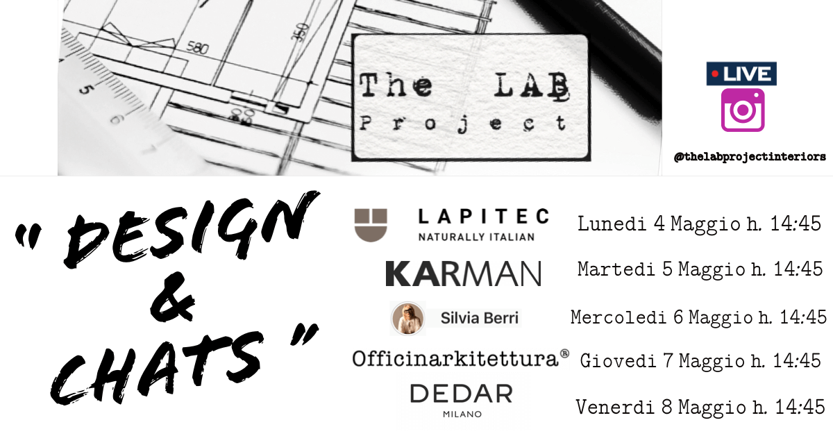 Ciclo di incontri Design & Chats
